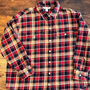 Old Navy Plaid Flannel Button Down